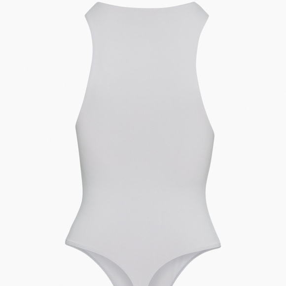 Aritzia Babaton⎜CONTOUR 90'S BODYSUIT⎜CEMENT BLUE - Picture 7 of 15